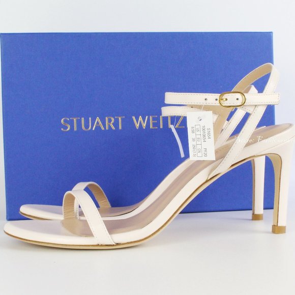 New Stuart Weitzman Kassidy Leather Sandals - Office to Cocktail, Wedding - Picture 1 of 12